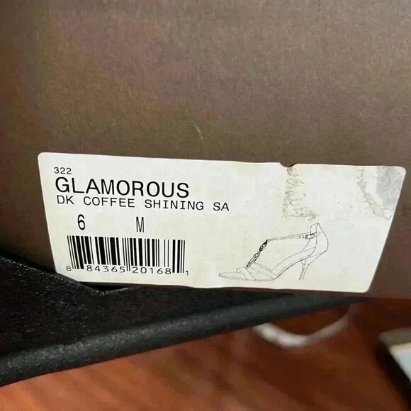 Linea Paolo GLAMOROUS dark coffee shining heels - Picture 4 of 5